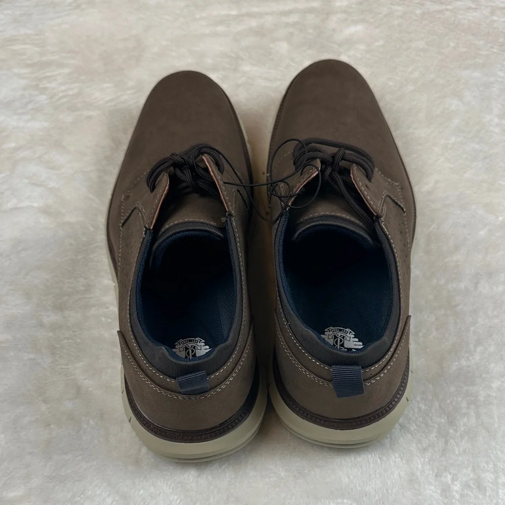 Dockers Brown Men's Oxfords with Black Accents‎ Fontera 24 NIB